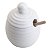 Meleira De Porcelana C/Pegador New Bone Mary 9x11,5cm Branco - Imagem 1