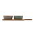Conjunto Petisqueira C/ Bandeja De Bambu E 4 Potes 21x31cm - Imagem 4