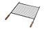 Grelha Moeda Inox Para Churrasqueira Multiuso 38x48 cm - Imagem 1
