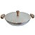 Caçarola Wok Com Tampa nº 28 3 Litros Linha Nobre Diamantado - Imagem 2