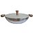 Caçarola Wok Com Tampa nº 28 3 Litros Linha Nobre Diamantado - Imagem 1