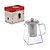 Chaleira Prática Com Infusor de Vidro Doppio 550ML 14x9,5 Cm - Imagem 2