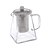 Chaleira Prática Com Infusor de Vidro Doppio 550ML 14x9,5 Cm - Imagem 4