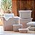 Caixa Organizadora 50 Litros Pratic Box 59x38x34CM CREME - Imagem 3