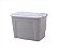 Caixa Organizadora 50 Litros Pratic Box 59x38x34CM CREME - Imagem 1