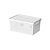 Cesto Organizador Caixa Decorativa Com Tampa 26x18x12CM - Imagem 1