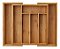 Porta Talhares Extensível Organizador de Gavetas Bambu Eco - Imagem 1