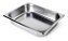 Rechaud Inox Retangular Para Servir Duplo 9 Litros Com Tampa - Imagem 6