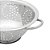 Escorredor de Macarrão Multiuso Massas Arroz Aço INOX 24CM - Imagem 6