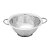 Escorredor de Macarrão Multiuso Massas Arroz Aço INOX 24CM - Imagem 1