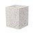 Organizador Quadrado De Mármore Terrazo Branco 8x8x10CM - Imagem 3