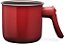 Jogo Panelas 5 Peças Vermelho Ceramic Life Magnólia Brinox - Imagem 8