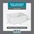 Cesto Multiuso Organizador Premium Branco 123Organizei - Imagem 2