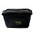 Caixa Organizadora Multiuso  Decorativa Grande 80 L Preta - Imagem 3