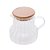 Jarra de Vidro Com Tampa de Bambu Classic 500ml 2900 Lyor - Imagem 1