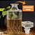Garrafa Para Whisk de Vidro Diamante 900ml 5737 Lyor - Imagem 4