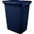 Cesto de Roupas 45 Litros Juta Azul Com Tampa 43x35x52CM - Imagem 4