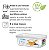Pote Retangular Transparente Volare 1,2 Litros BPA Free - Imagem 2