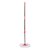 Balde Mop Rosa 8 litros Pocket Com Esfregão e Centrífuga Mor - Imagem 7