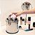 Lixeira Com Tampa Basculante Inox 3 Litros Multiuso Mor - Imagem 5