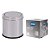 Lixeira Com Tampa Basculante Inox 3 Litros Multiuso Mor - Imagem 1