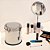 Lixeira Com Tampa Basculante Inox 3 Litros Multiuso Mor - Imagem 8