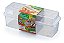 Porta Biscoito Torradas 23x9 Cm Serve Conserva e Organiza - Imagem 1