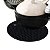 Descanso de Panela Redonda em Silicone Preto 18cm WECK - Imagem 2