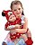 Boneca Classic Dolls Recém Nascido Minnie Vinil 5162 Roma - Imagem 5
