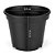 Kit Com 6 Vasos Para Plantio P14,5 1,1 L Preto Injeplastec - Imagem 5
