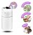 Lixeira 3 em 1 Anti Odor Branca 20 Fraldas Bebe Saco Lixo - Imagem 6