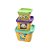 Conjunto Com 3 Potes Conect Quadrado Colorido Disney Minions - Imagem 1