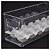 Organizador Prático Porta Ovos Transparente C/ Alça 30x10 Cm - Imagem 4