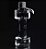 Garrafa Plástica Halter Fitness Academia 1 Litro Com Alça Plasútil 016248 - Imagem 3