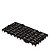 Estrado Piso Pallet Plástico Resistente 25x50 Paletes Preto Trioplast - Imagem 4