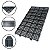 Estrado Piso Pallet Plástico Resistente 25x50 Paletes Preto Trioplast - Imagem 1