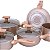 Conjunto De Panelas Sartin Cook Champanhe 5 Pçs Cerâmica - Imagem 6