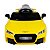 Carro Elétrico Infantil Audi TT RS Amarelo 2.4GHz 12V Bivolt - Imagem 1