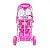 Triciclo Gangorra Infantil Com Capota Cachorro Rosa 3 em 1 - Imagem 3