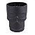 Caneca Caveira Preto Fosco Vidro 500ML Chopp Cerveja C/Alça - Imagem 1