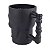 Caneca Caveira Preto Fosco Vidro 500ML Chopp Cerveja C/Alça - Imagem 2