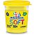Massinha de Modelar Macia Amarelo Soft Grande 500g Acrilex - Imagem 1