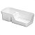 Porta Detergente e Esponja Liso Branco Cozinha 20,3x6x8,9 - Imagem 1