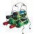 Suporte Porta 3 Garrafas de Vinho P/Mesa Sofisticado Cromado BREDAL BR0080-CR - Imagem 1