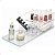 Kit 5 Organizadores Multiuso Transparente C/ Encaixe 36,5Cm Plasútil 015739 - Imagem 7