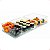 Kit 5 Organizadores Multiuso Transparente C/ Encaixe 36,5Cm Plasútil 015739 - Imagem 1