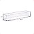 Kit 4 Organizadores Multiuso Transparente C/ Encaixe 36,5Cm Plasútil 015740 - Imagem 3