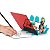 Aprendendo a Desenhar Com a Moana Arts Kit Com 11 Peças - Imagem 3