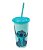 Copo Refri Decorativo Stitch Disney 500 ML Com Canudo - Imagem 4