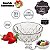 Bowl Tigela de Plástico Para Sobremesa 310ml Cristal 11x5 cm - Imagem 2